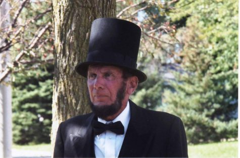 Vernon Risty as Abraham Lincoln