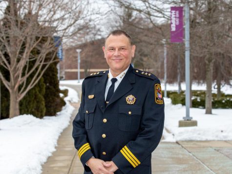Harpers new Chief of Police, John Lawson, was sworn in January. Photo courtesy of Harper College.