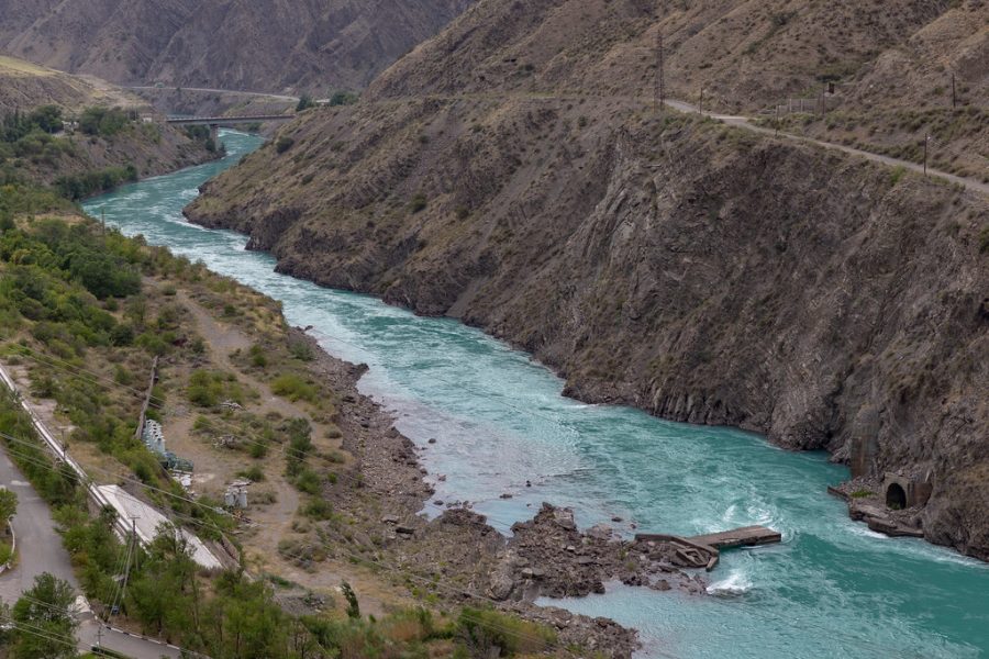 A picture of the Naryn River in Kyrgyzstan. (photo by Ninara on Flickr)