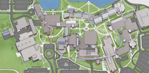 Map directory taken from the Harper College Website (2022).