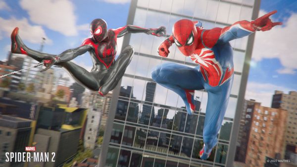 Insomniacs sequel to the critically acclaimed Spider-Man and Spider-Man: Miles Morales has players don the masks and web-shooters as both of the Spider-Men, Peter Parker and Miles Morales. (Promotional photo courtesy of Marvel.com)
