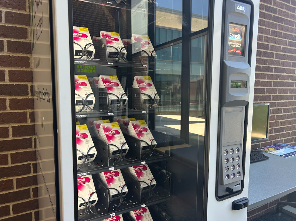 Narcan Vending Machines on Harper College’s campus