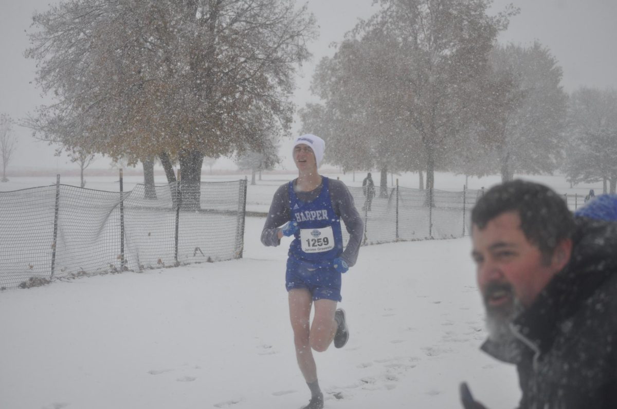Jerome Graessle runs at nationals. (Courtesy of Jerome Graessle)