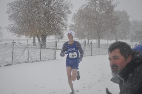 Jerome Graessle runs at nationals. (Courtesy of Jerome Graessle)